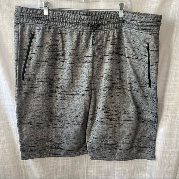 Men's Brooklyn Shorts, Size 4X Gray Knit Shorts Great Quality - Picture 1 of 8